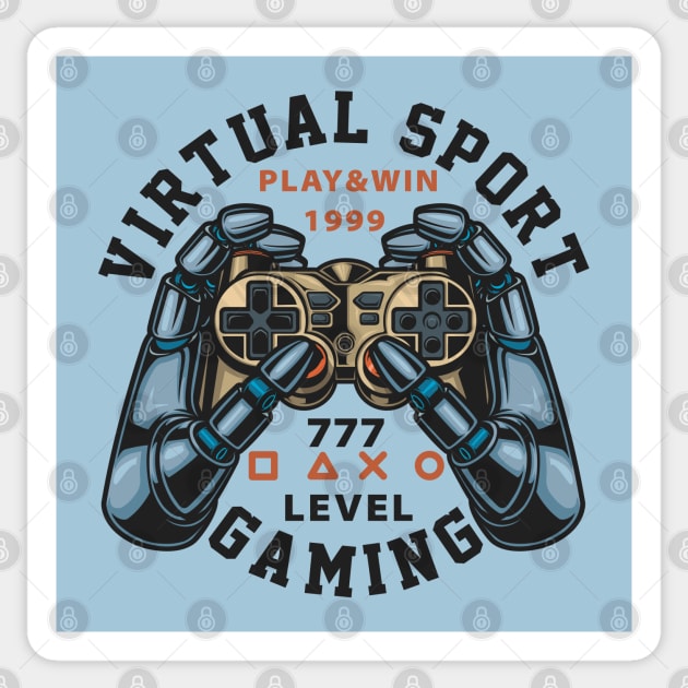 Level Up Gaming #2 Sticker by machmigo